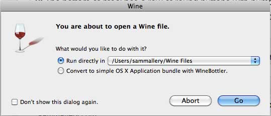 Wine software for Mac